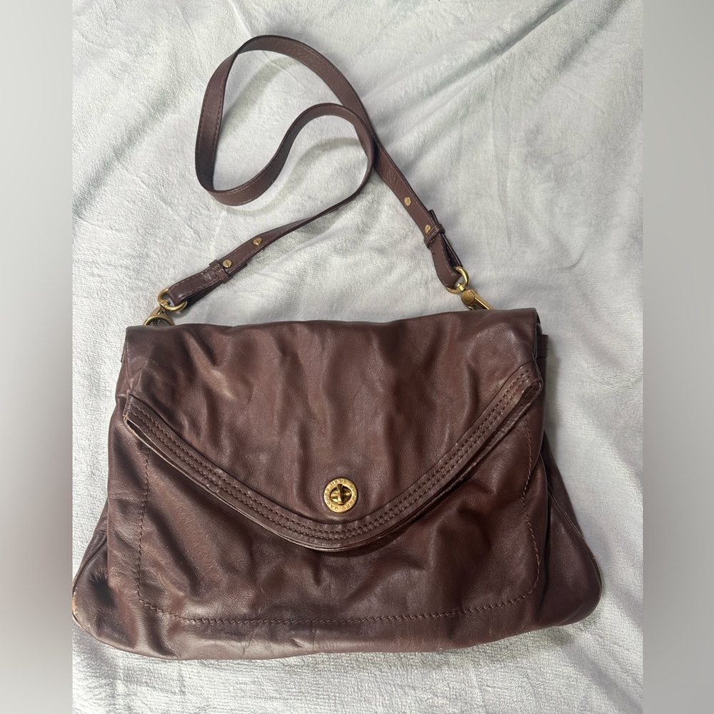 Chestnut brown Marc by Marc Jacobs Leather Crossbody